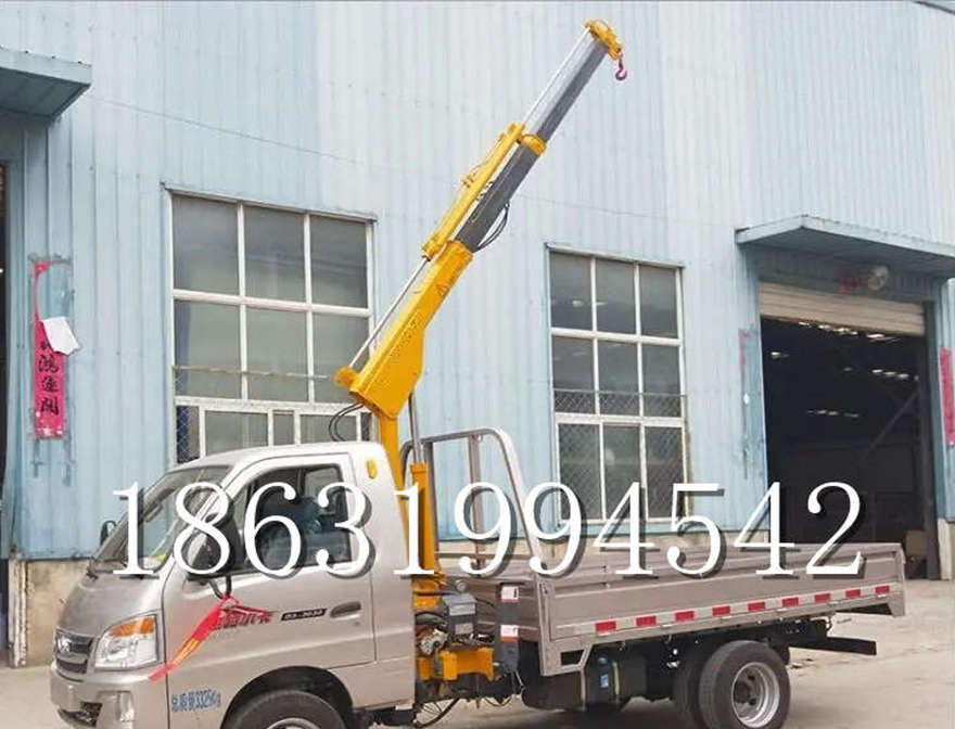 三门峡市随车吊机履带式液压出租小型随车吊随车吊机悬臂吊12/24V车载吊车载